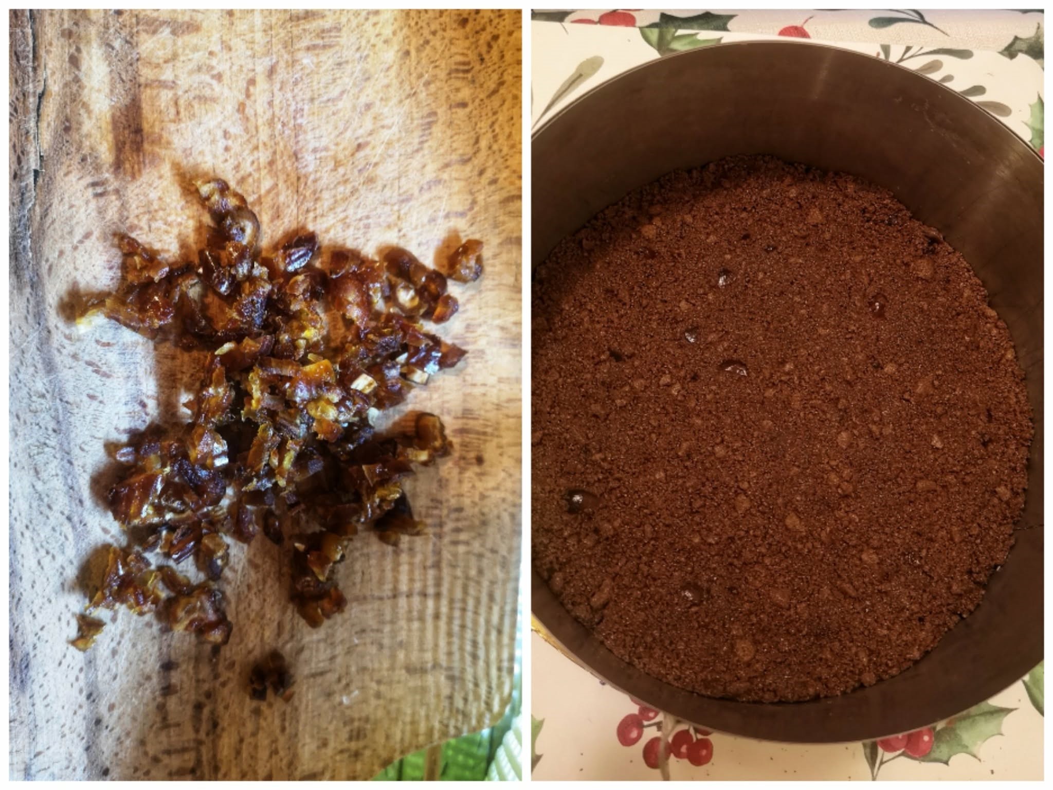 ПРАВЯ СИ СЛАДКОТО ЗА НАЙ-ГОРНИЯТ СЛОЙ КАТО ИЗСИПВАМ ГОРСКИТЕ ПЛОДОВЕ В КАСЕРОЛА НА КОТЛОНА И ЗАПОЧВАМ ДА БЪРКАМ.ПОСТЕПЕННО СЕ ПОЛУЧАВА ГЪСТА СМЕС. МАХАМ ОТ КОТЛОНА И ОСТАВЯМ ДА ИЗСТИНЕ.